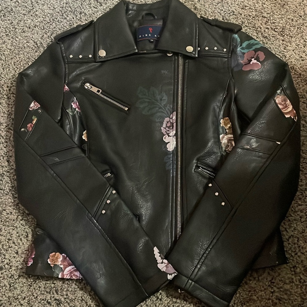 Pleather jacket